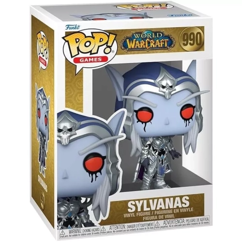 Funko Pop! Sylvana #990 World of Warcraft Games Vinyl Figure Box