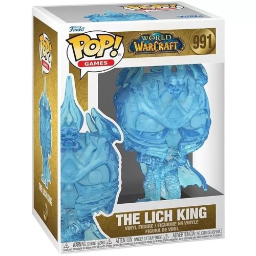 Funko Pop! The Lich King #991 World of Warcraft Games Box