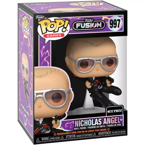 Funko Pop! Nicholas Angel #997 Funko Fusion Games Vinyl Figure Box