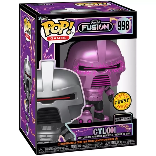Funko Pop! Cylon #998 Chase Funko Fusion Games Vinyl Figure Box
