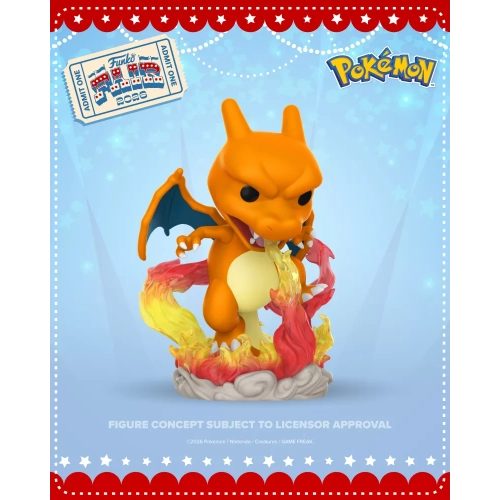 Funko Pop! Charizard Pokémon Games Vinyl Figure Box