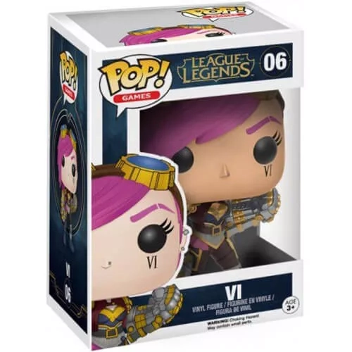 Funko Pop! Vi #06 League of Legends Games League of Legends Box