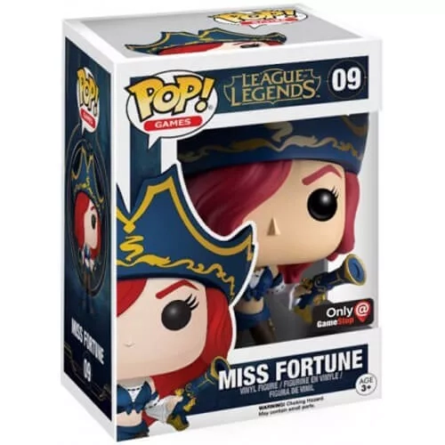 Funko Pop! Miss Fortune #09 League of Legends Games League of Legends Box