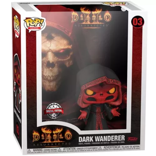 Funko Pop! Dark Wanderer #03 Game Cover Glows in the Dark Box