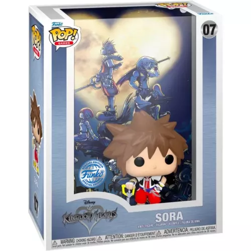 Funko Pop! Sora #07 Game Cover Disney Kingdom Hearts Box