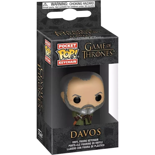 Funko Pop! Davos Pocket Pop! Keychain Game of Thrones Box