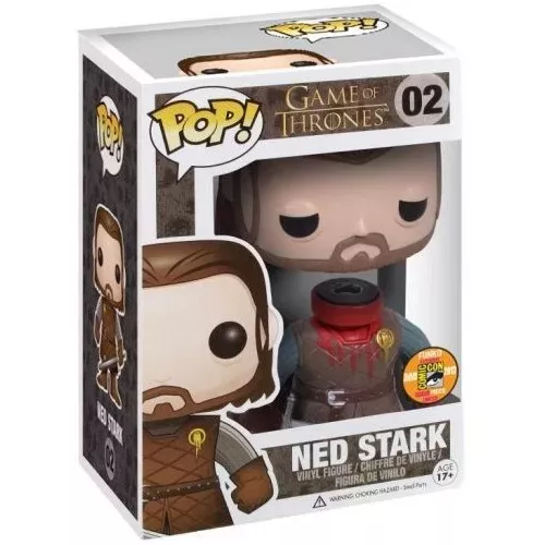 Funko Pop! Ned Stark #02 Headless Bloody Game of Thrones Box