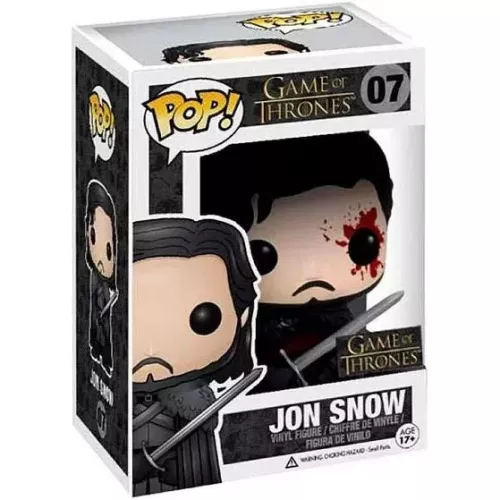 Funko Pop! Jon Snow #07 Bloody Game of Thrones Vinyl Figure Box