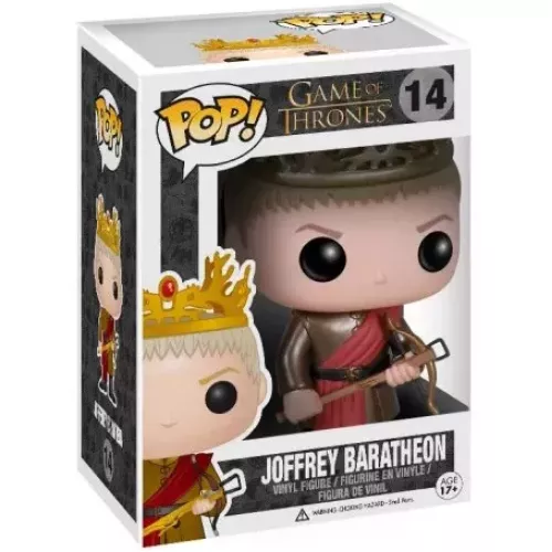 Funko Pop! Joffrey Baratheon #14 Game of Thrones Vinyl Figure Box