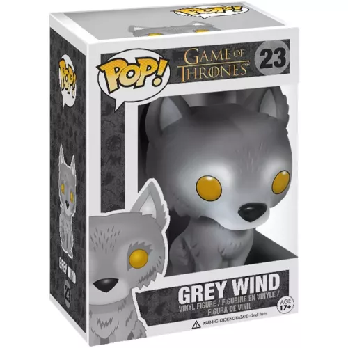 Funko Pop! Grey Wind #23 Game of Thrones Vinyl Figure Box
