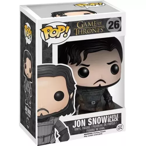 Funko Pop! Jon Snow Castle Black #26 Muddy Game of Thrones Box