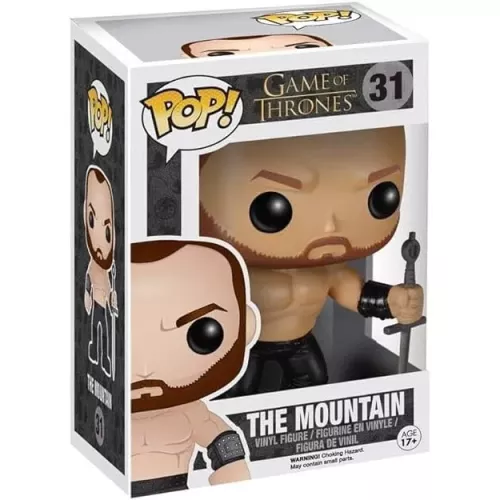Funko Pop! The Mountain #31 Game of Thrones Vinyl Figure Box