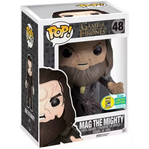 Funko Pop! Mag the Mighty #48 6 Inch Game of Thrones Box