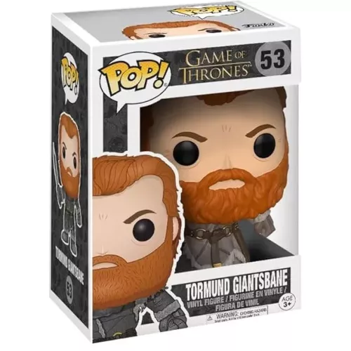 Funko Pop! Tormund Giantsbane #53 Game of Thrones Vinyl Figure Box