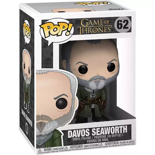Funko Pop! Davos Seaworth #62 Game of Thrones Vinyl Figure Box