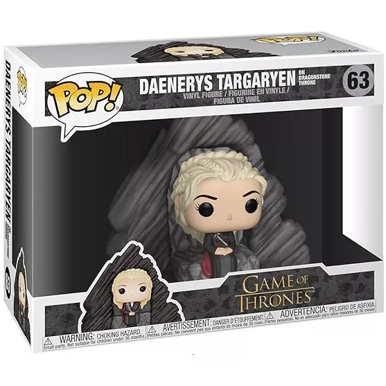 Daenerys Targaryen on Dragonstone Throne Box