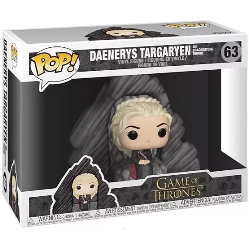Funko Pop! Daenerys Targaryen on Dragonstone Throne #63 Box