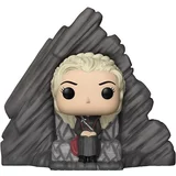Daenerys Targaryen on Dragonstone Throne image