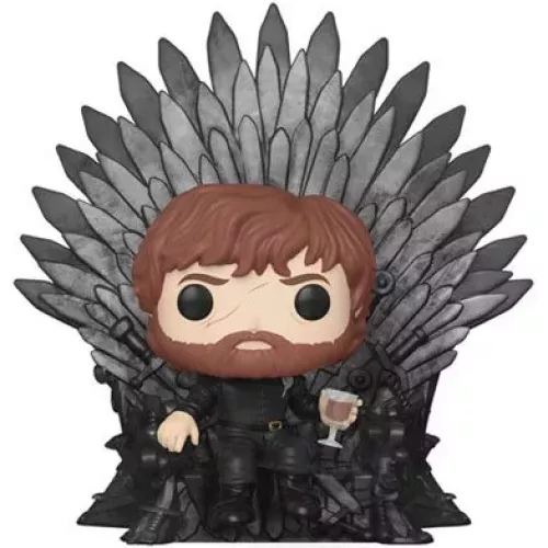 Funko Pop! Tyrion Lannister #71 on Iron Throne Game of Thrones