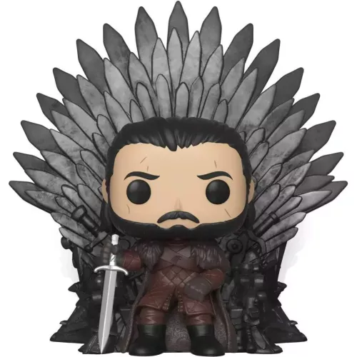 Funko Pop! Jon Snow #72 on Iron Throne Game of Thrones