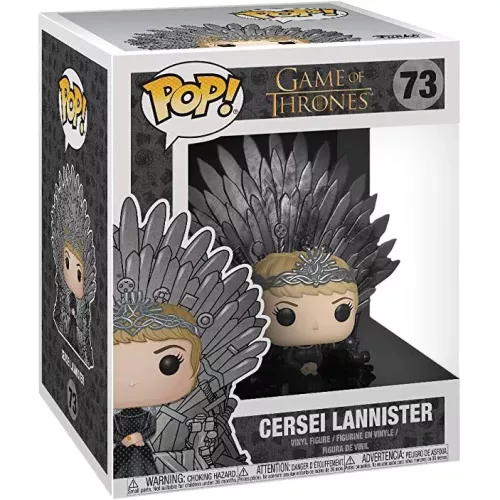 Funko Pop! Cersei Lannister #73 on Iron Throne Game of Thrones Box