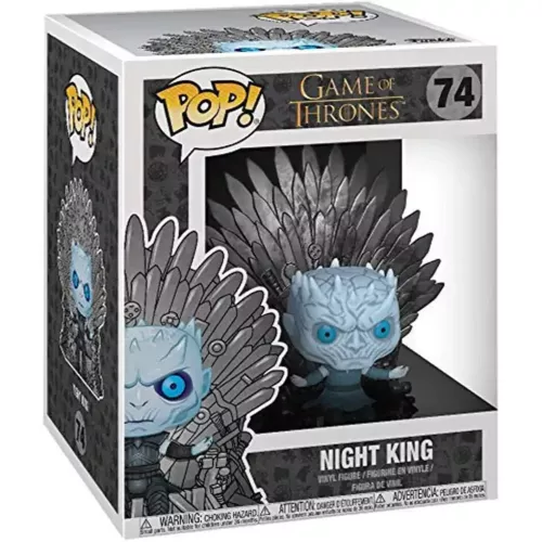 Funko Pop! Night King #74 on Iron Throne Game of Thrones Box