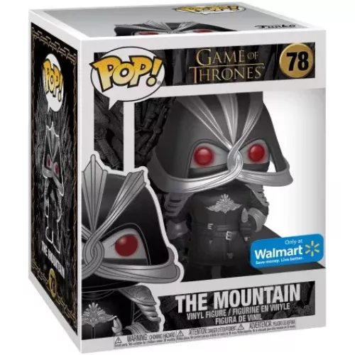 Funko Pop! The Mountain #78 6 Inch Game of Thrones Box