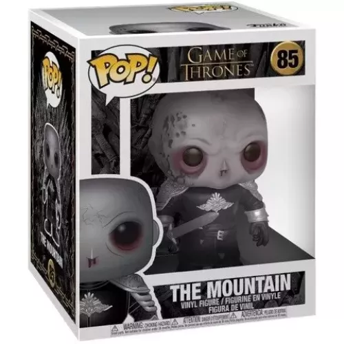 Funko Pop! The Mountain #85 Unmasked 6 Inch Game of Thrones Box