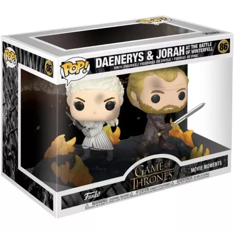 Daenerys & Jorah at the Battle of Winterfell Box