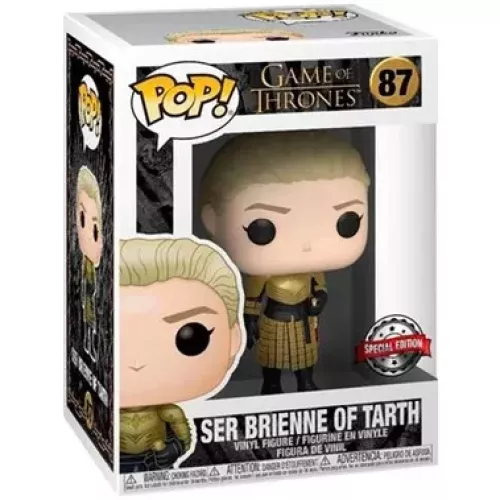 Funko Pop! Ser Brienne of Tarth #87 Game of Thrones Box