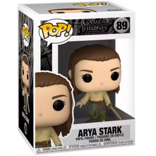 Funko Pop! Arya Stark #89 Game of Thrones The Iron Anniversary Box