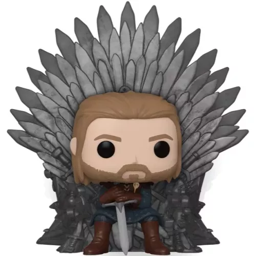 Funko Pop! Ned Stark #93 on Iron Throne Game of Thrones The Iron Anniversary