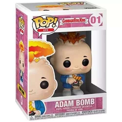 Funko Pop! Adam Bomb #01 Garbage Pail Kids GPK Vinyl Figure Box