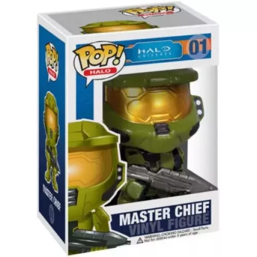 Funko Pop! Master Chief #01 Halo Universe Vinyl Figure Box