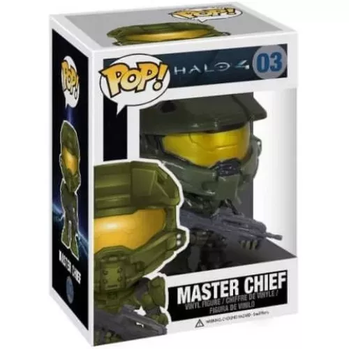Funko Pop! Master Chief #03 Halo 4 Vinyl Figure Box