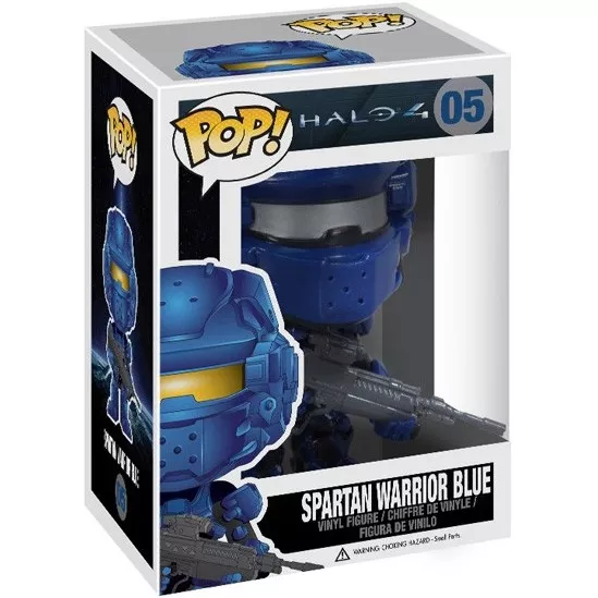 Spartan Warrior Blue Box