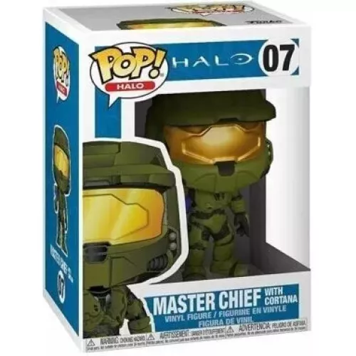 Funko Pop! Master Chief with Cortana #07 Halo Vinyl Figure Box