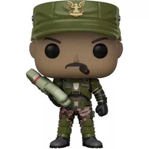 Funko Pop! Sgt Johnson #08 with Cigar Chase Halo Vinyl Figure