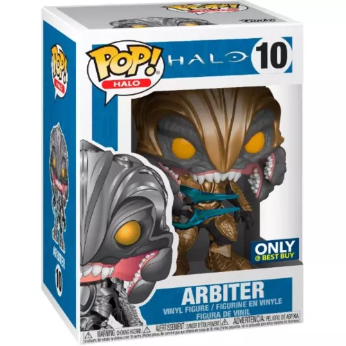 Funko Pop! Arbiter #10 Gold Halo Vinyl Figure Box