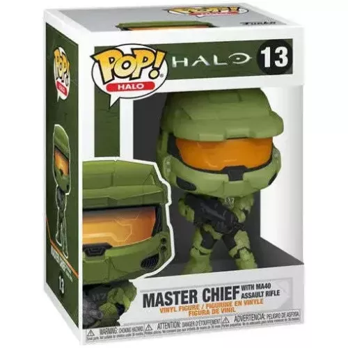 Funko Pop! Master Chief with MA40 Assault Rifle #13 Box