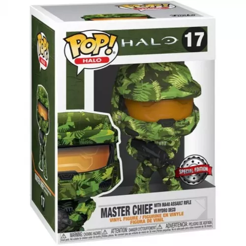 Funko Pop! Master Chief with MA40 Assault Rifle in Hydro Deco #17 Box