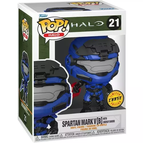 Funko Pop! Spartan Mark V[B] with Energy Sword #21 Box