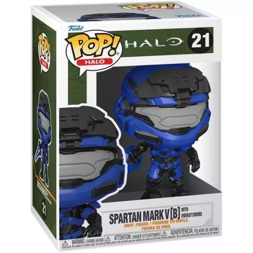 Funko Pop! Spartan Mark V[B] with Energy Sword #21 Box