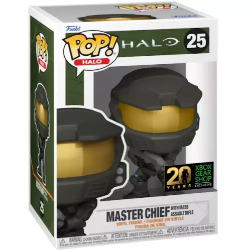 Funko Pop! Master Chief with MA5B Assault Rifle #25 Box