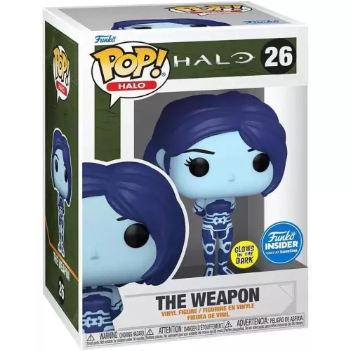 Funko Pop! The Weapon #26 Glows in the Dark Halo Vinyl Figure Box