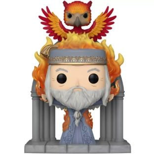 Albus Dumbledore with Fawkes image