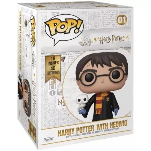 Funko Pop! Harry Potter with Hedwig #01 18 Inch Vinyl Figure Box