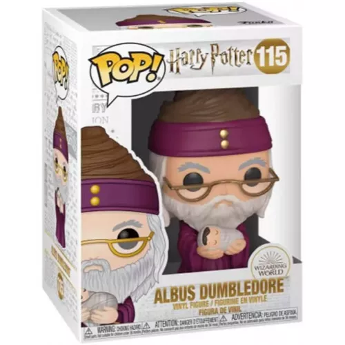 Funko Pop! Albus Dumbledore #115 with Baby Harry Harry Potter Box