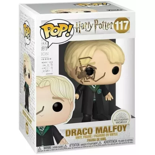 Funko Pop! Draco Malfoy #117 with Whip Spider Harry Potter Box