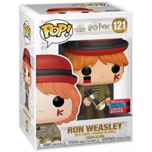 Funko Pop! Ron Weasley #121 at World Cup Wizarding World Harry Potter Box